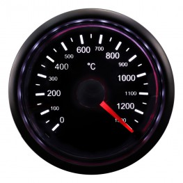 Autogauge A-serijos išmetamųjų dujų temperatūros indikatorius 52mm