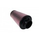 Kūginis oro filtras TURBOWORKS H: 220 mm DIA: 80-89 mm violetinė