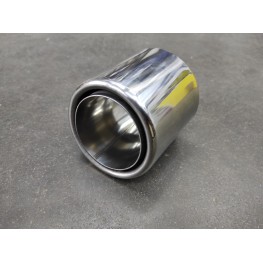 Universal tail pipe (welded) silver
