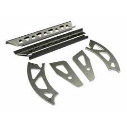 BMW E30/E36 compact rear trailing arm reinforcement kit (welded)