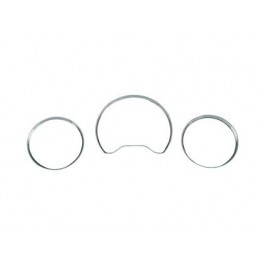 Dashboard rings for Mercedes Benz C-Class (W202, W208) chrome